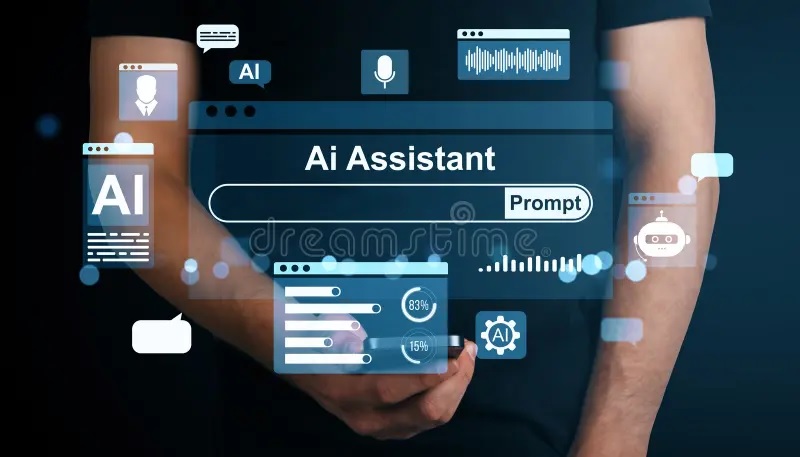 AI-first smartphone with conversational assistant features