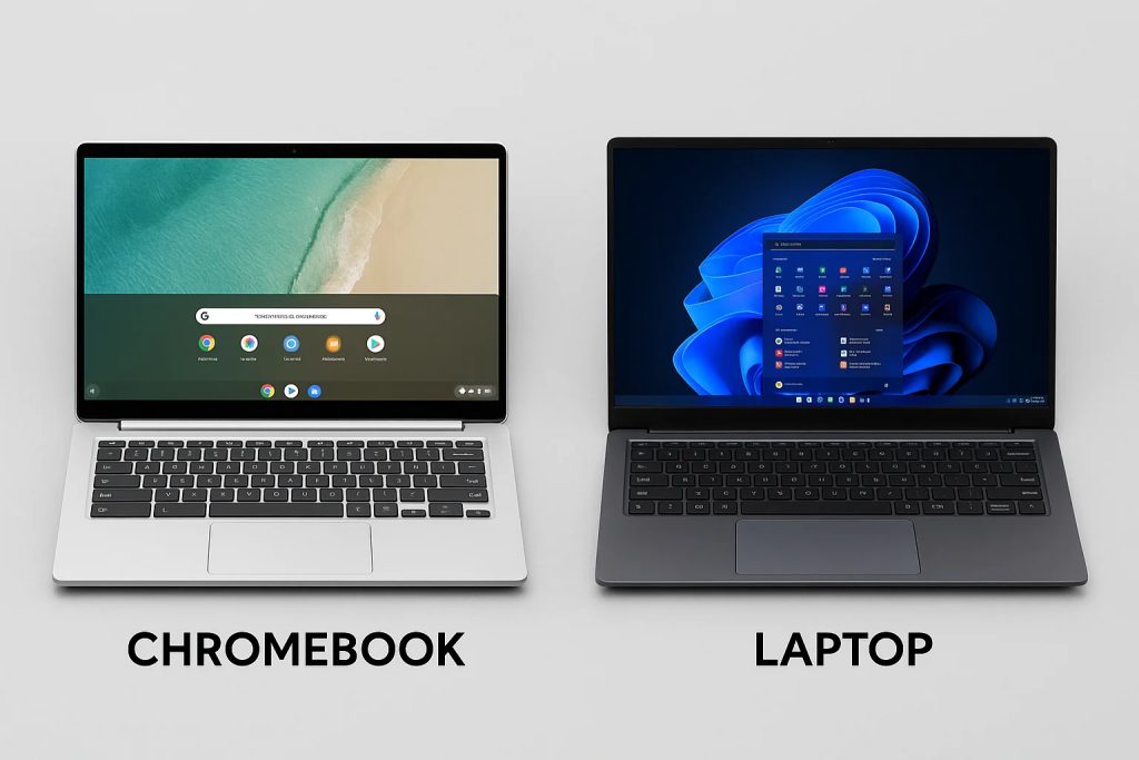 Chromebook vs Windows laptop comparison for students