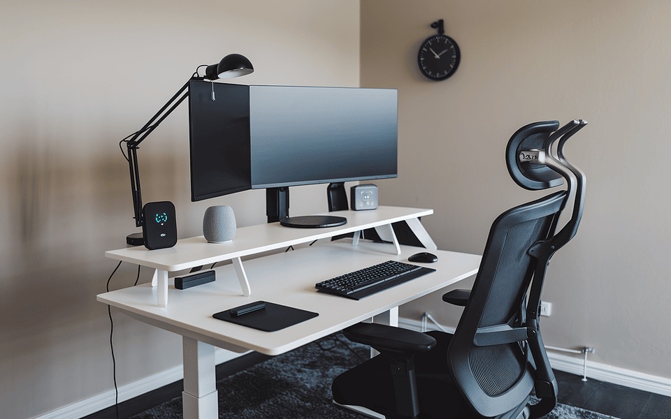 Minimalist workspace setups