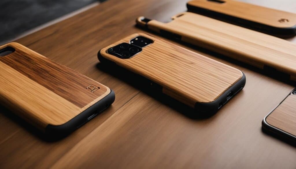 Stylish eco-friendly smartphone case made from recycled materials in 2025.