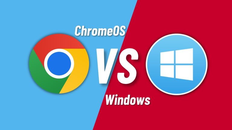 Windows 12 vs ChromeOS Flex comparison logos