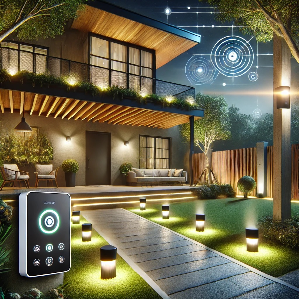 AI-powered smart lights adjusting brightness and colors for daily routines in 2025.