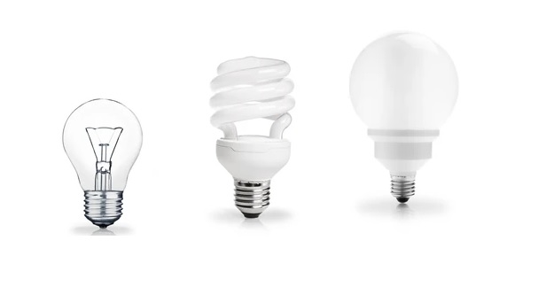 Energy efficient smart lights saving money and electricity compared to traditional bulbs in 2025