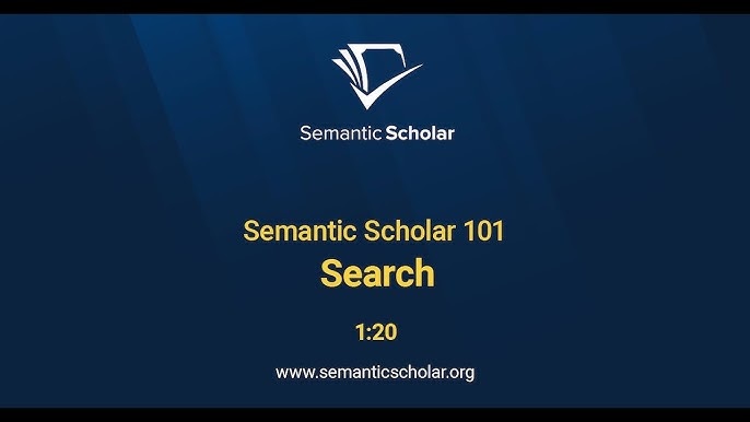 Semantic Scholar - smarter searching for serious students
