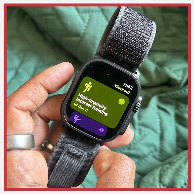 apple watch with fitness tracker