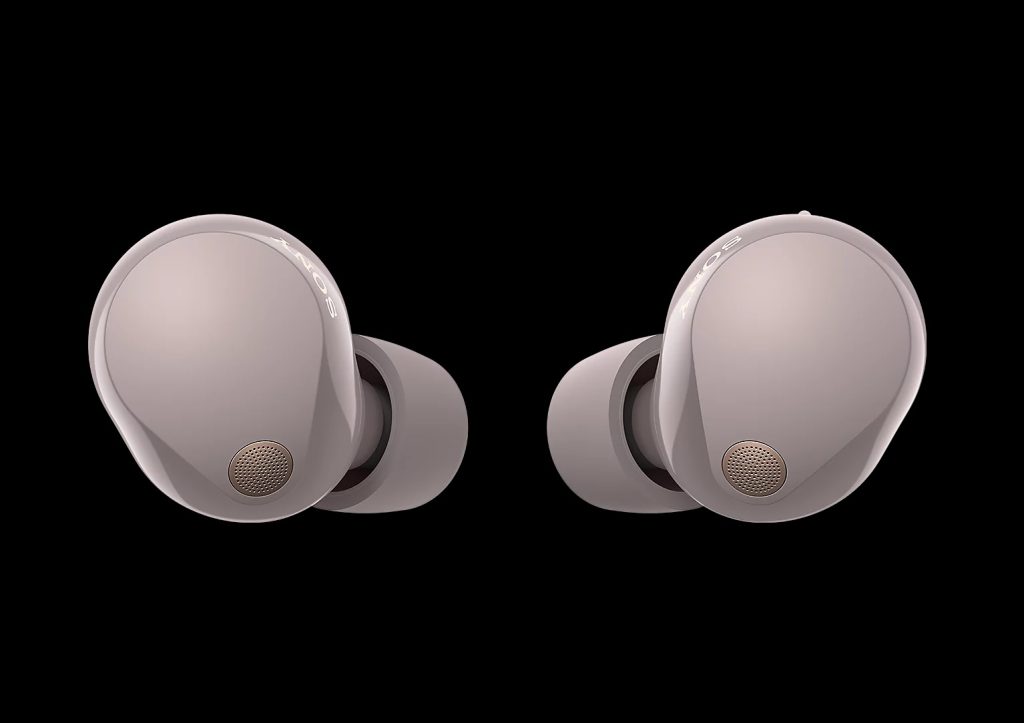 Sony WF-1000XM5 premium noise cancelling earbuds for travel and work