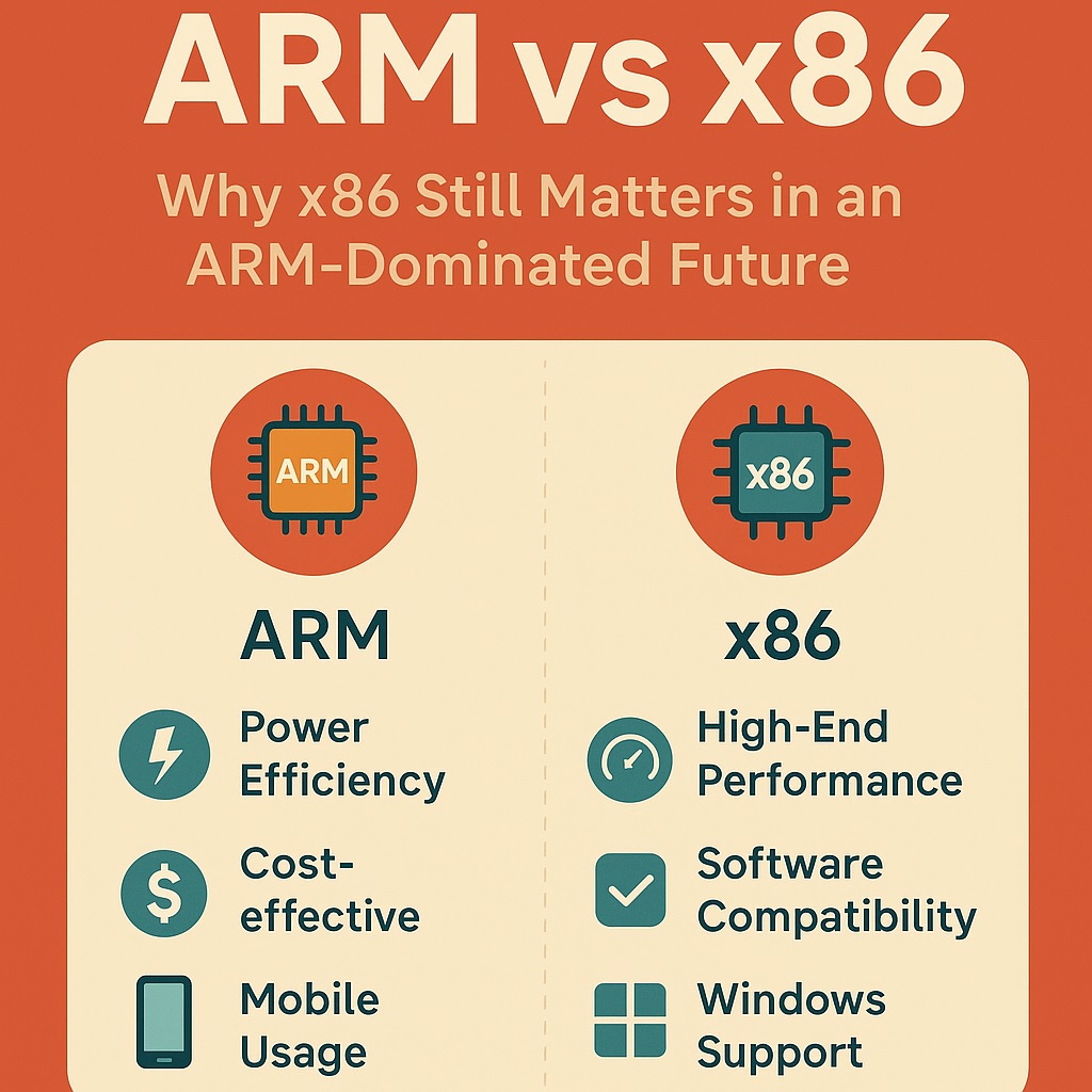 What do ARM and x86 actually mean in laptops